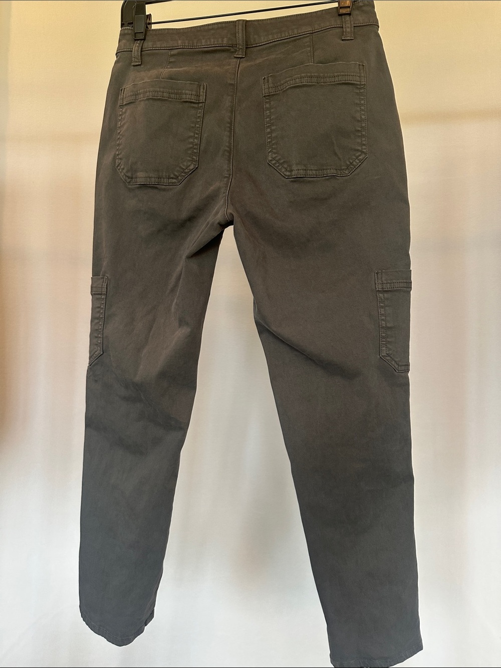 Banana Republic Sloan Charcoal Gray Utility Cargo Pants-Size 6